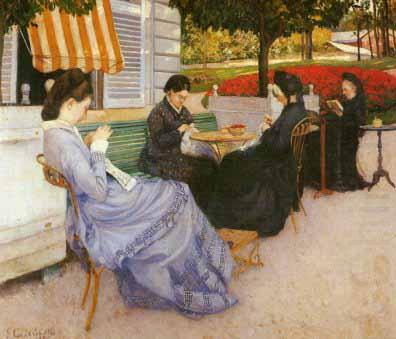 Portraits a la campagne, Gustave Caillebotte